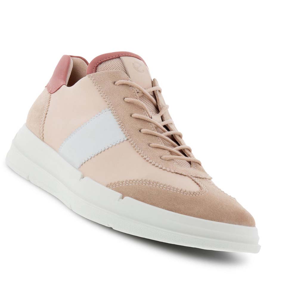 Ecco Soft X Retro-inspired Fritidssko Dame Rosa Brune | NO 85YXF